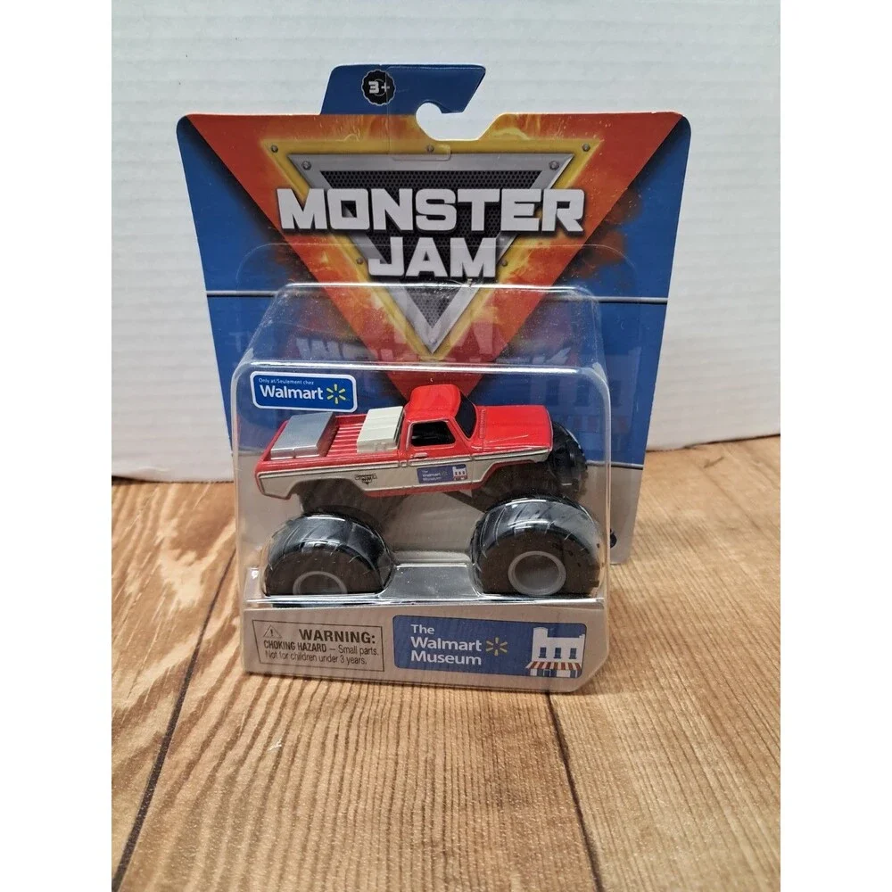 Spin Masters Monster Jam Walmart Exclusive The Walmart Museum SAM WALTONS Truck